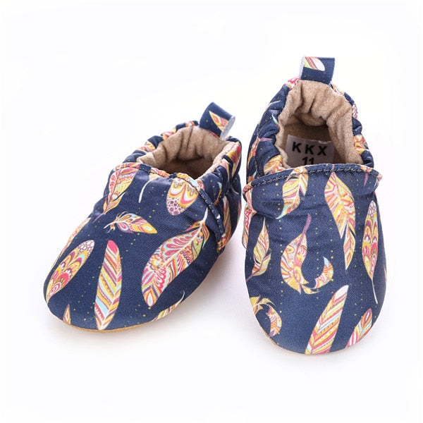 [simfamily]Kid Girls Boy First Walkers Soft Infant Toddler Shoes Cute Flower Soles Crib Shoes Footwear for Newborns baby shoes - Baby Homez