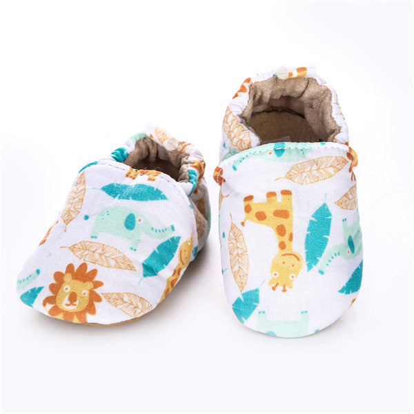 [simfamily]Kid Girls Boy First Walkers Soft Infant Toddler Shoes Cute Flower Soles Crib Shoes Footwear for Newborns baby shoes - Baby Homez