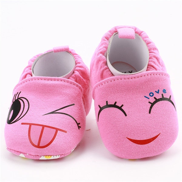 [simfamily]Kid Girls Boy First Walkers Soft Infant Toddler Shoes Cute Flower Soles Crib Shoes Footwear for Newborns baby shoes - Baby Homez
