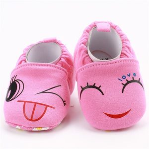 [simfamily]Kid Girls Boy First Walkers Soft Infant Toddler Shoes Cute Flower Soles Crib Shoes Footwear for Newborns baby shoes - Baby Homez
