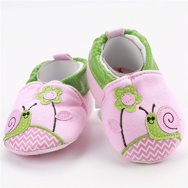 [simfamily]Kid Girls Boy First Walkers Soft Infant Toddler Shoes Cute Flower Soles Crib Shoes Footwear for Newborns baby shoes - Baby Homez