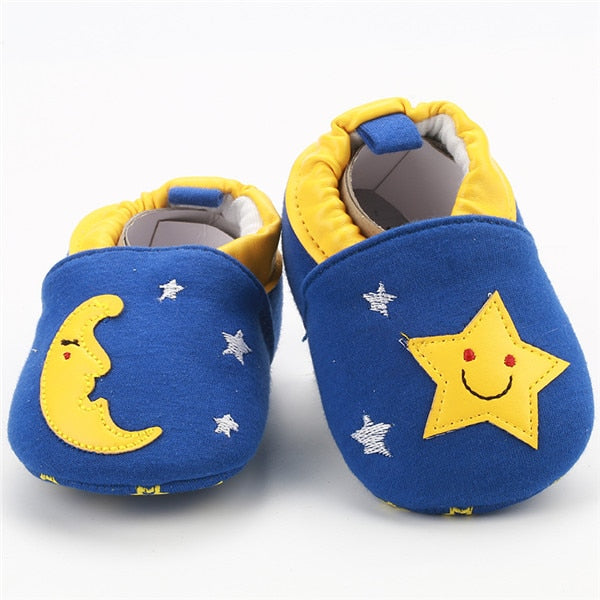 [simfamily]Kid Girls Boy First Walkers Soft Infant Toddler Shoes Cute Flower Soles Crib Shoes Footwear for Newborns baby shoes - Baby Homez