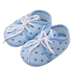 Cotton Baby Girls Shoes Infant First Walkers Toddler Girls Kid Bowknot Soft Anti-Slip Crib Shoes 0-18 Months - Baby Homez