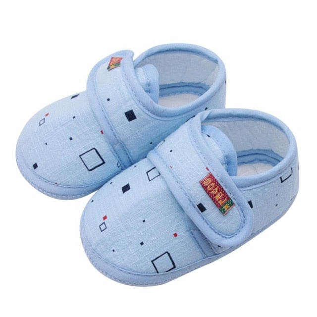 Cotton Baby Girls Shoes Infant First Walkers Toddler Girls Kid Bowknot Soft Anti-Slip Crib Shoes 0-18 Months - Baby Homez