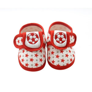 Cotton Baby Girls Shoes Infant First Walkers Toddler Girls Kid Bowknot Soft Anti-Slip Crib Shoes 0-18 Months - Baby Homez