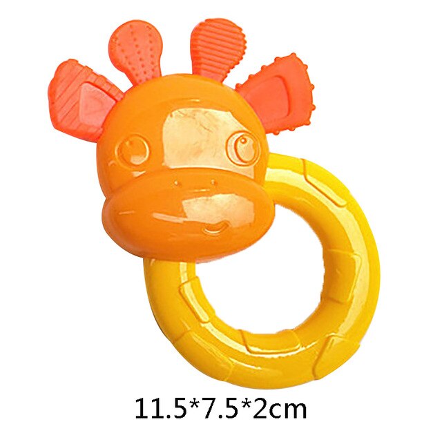 Infant Baby Rattles Mobiles Teether Toys Infant Music Lovely Hand Shake Bell Ring Bed Crib Newborn Educational Toy - Baby Homez
