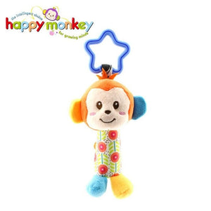 Baby Kids Rattle Toys Cartoon Animal Plush Hand Bell Baby Stroller Crib Hanging Rattles Infant Baby Toys Gifts 35% off - Baby Homez