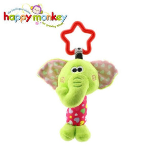 Baby Kids Rattle Toys Cartoon Animal Plush Hand Bell Baby Stroller Crib Hanging Rattles Infant Baby Toys Gifts 35% off - Baby Homez