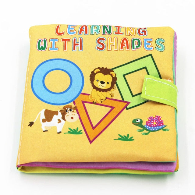 0-36 Months Baby Toys Soft Cloth Books  Infant Educational Stroller Rattle Toy Newborn Crib Bed Baby Toys - Baby Homez