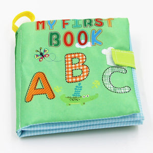 0-36 Months Baby Toys Soft Cloth Books  Infant Educational Stroller Rattle Toy Newborn Crib Bed Baby Toys - Baby Homez