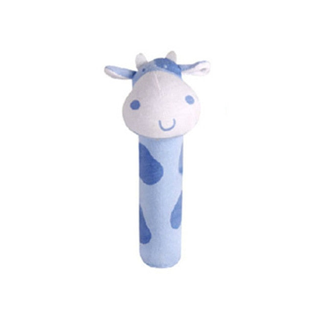 Baby Kids Rattle Toys Cartoon Animal Plush Hand Bell Baby Stroller Crib Hanging Rattles Infant Baby Toys Gifts 35% off - Baby Homez