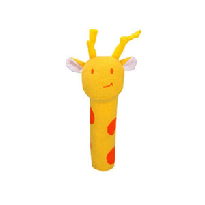 Baby Kids Rattle Toys Cartoon Animal Plush Hand Bell Baby Stroller Crib Hanging Rattles Infant Baby Toys Gifts 35% off - Baby Homez