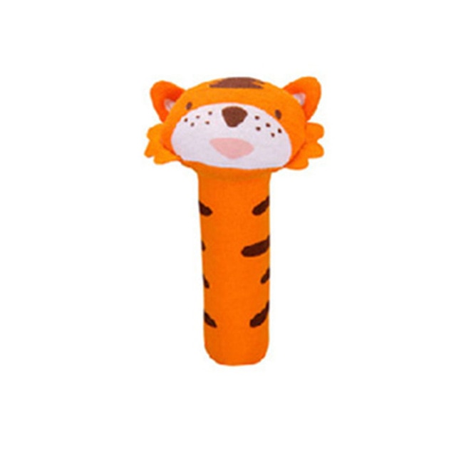 Baby Kids Rattle Toys Cartoon Animal Plush Hand Bell Baby Stroller Crib Hanging Rattles Infant Baby Toys Gifts 35% off - Baby Homez
