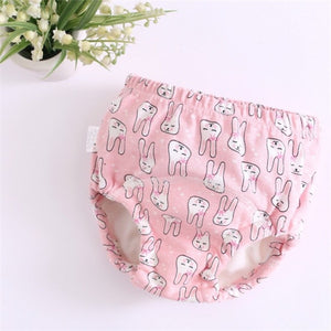 New 6Layers Crotch Baby Diapers Reusable Training Pants  Washable Cloth Nappy Diaper Waterproof Cotton Potty Panties  Underwear - Baby Homez