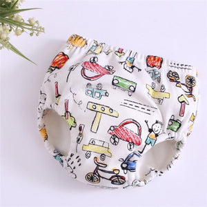 New 6Layers Crotch Baby Diapers Reusable Training Pants  Washable Cloth Nappy Diaper Waterproof Cotton Potty Panties  Underwear - Baby Homez