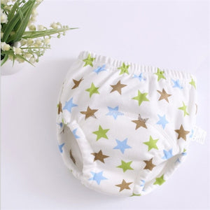 New 6Layers Crotch Baby Diapers Reusable Training Pants  Washable Cloth Nappy Diaper Waterproof Cotton Potty Panties  Underwear - Baby Homez
