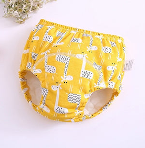 New 6Layers Crotch Baby Diapers Reusable Training Pants  Washable Cloth Nappy Diaper Waterproof Cotton Potty Panties  Underwear - Baby Homez