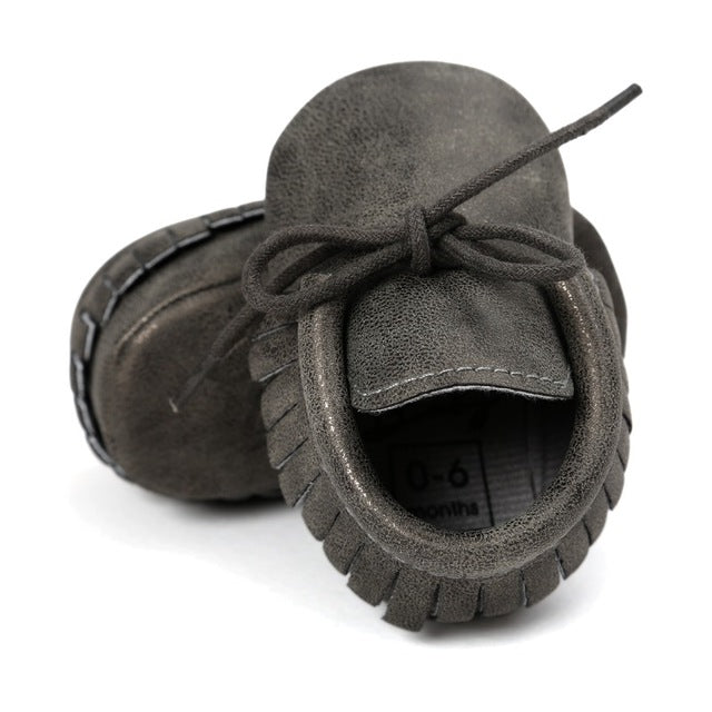 Hot Baby Shoes New Autumn/Spring Newborn Boys Girls Toddler Shoes PU Leather Baby Moccasins Sequin Casual Sneakers 0-18M - Baby Homez